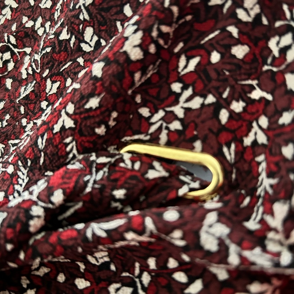 Michael Kors Flowing Floral Blouse with Sash - Picture 2 of 11